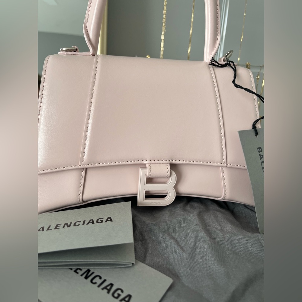 Balenciaga Pink Hourglass Purse - Picture 8 of 8